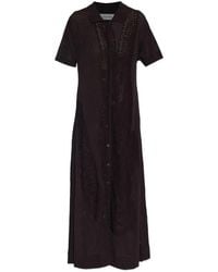 Lacoste - Short-Sleeve Dress - Lyst