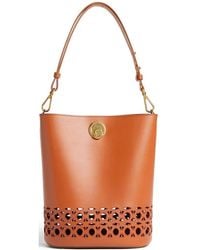 Coccinelle - Medium Nikla Laser-Cut Leather Shoulder Bag - Lyst