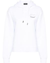 DSquared² - Cool Fit Cotton Hoodie - Lyst