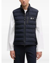 Guess - X North Sails Quilted Logo-Patch Gilet - Lyst