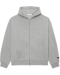 Fear Of God - 90S Relaxed Zip-Up Logo-Embossed Hoodie - Lyst