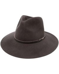 Barbour - Fedora Mit Flechtdetail - Lyst