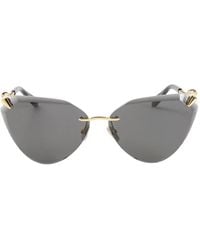 BVLGARI - Serpenti Cat-Eye Sunglasses - Lyst
