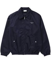 Drole de Monsieur - Logo-Print Zip-Up Jacket - Lyst