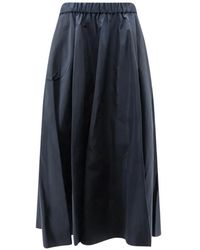 Aspesi - Taffeta Long Skirt - Lyst