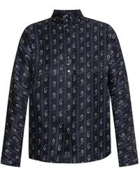 Tory Burch - Jacquard Silk Shirt - Lyst