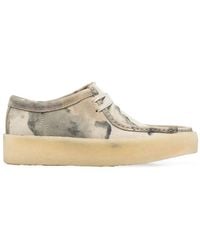 Clarks - Wallabee Suède Enkellaarzen - Lyst