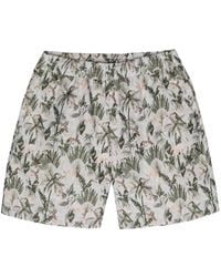 Pleasures - Bermuda Shorts Met Jacquard - Lyst