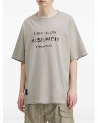 Musium Div. - Graphic-Print Oversized T-Shirt - Lyst