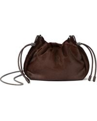 Brunello Cucinelli - Mini Mellow Bucket Bag - Lyst