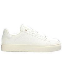 Mexx - Monogram-Embossed Platform Sneakers - Lyst