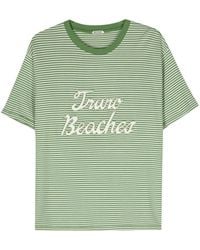Bode - T-shirt rayé Truro Beaches - Lyst
