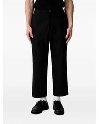 Neighborhood - Logo-Patch Straight-Leg Trousers - Lyst