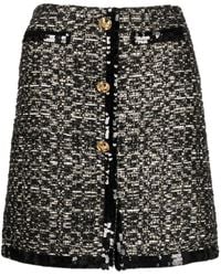 Giambattista Valli - Sequin-embellished Tweed Skirt - Lyst