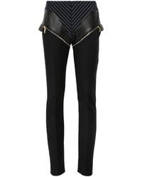 MITILIANE COUTURE - Panelled Zipped Trousers - Lyst