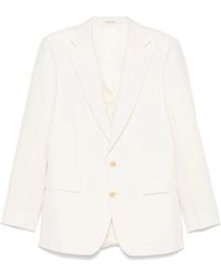 Fursac - Linen Blazer - Lyst