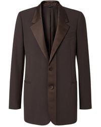 Fendi - Single-Breasted Tailored Blazer - Lyst