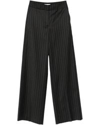 Peserico - Striped-Pattern Trousers - Lyst