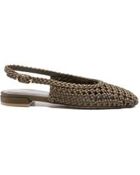 Stuart Weitzman - Slingback Flat Pumps - Lyst