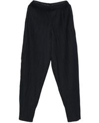 GONGDID DESIGN - Pleated Tapered Trousers - Lyst