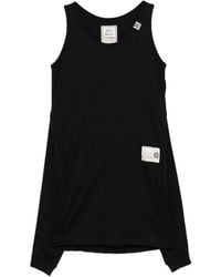 Maison Mihara Yasuhiro - Robe Courte À Patch Logo - Lyst