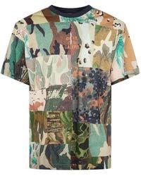 GALLERY DEPT. - Camouflage-Print T-Shirt - Lyst