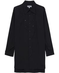 Yohji Yamamoto - Long-Sleeved Buttoned Cotton Shirt - Lyst