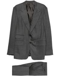 Tom Ford - Pinstripe-Pattern Buttoned Suit - Lyst