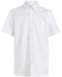 Etro - Hemd Aus Popeline - Lyst