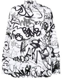 vetements graffiti shirt