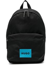 HUGO - Logo-patch Backpack - Lyst