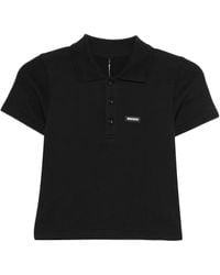 WRSTBHVR - Aurelia Buttoned Polo Shirt - Lyst