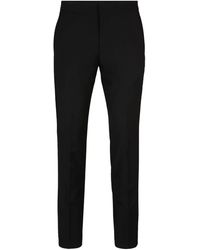 HUGO - Tapered-Leg Chino Trousers - Lyst