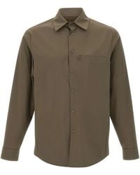 Aspesi - Snap-Button Shirt - Lyst