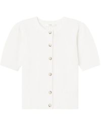 FRAME - Geribbeld Vest Met Korte Mouwen - Lyst