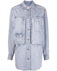 Isabel Marant - Pearl Chambray Shirt Jacket - Lyst