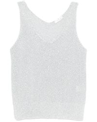 Panicale - Chaleco con cuello en V - Lyst