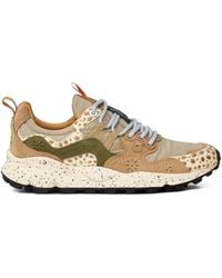 Flower Mountain - Yamano 3 Uni Animal-Print Panelled Sneakers - Lyst