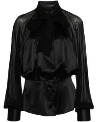 Ermanno Scervino - Puff-sleeves Buttoned Shirt - Lyst