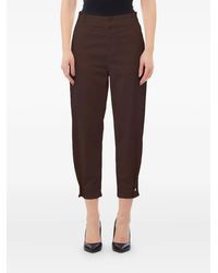 Liu Jo - Button Balloon Trousers - Lyst
