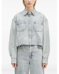Ksubi - Camisa Vaquera Cutaway Ls Worn - Lyst