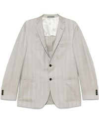 Corneliani - ヘリンボーン ジャケット - Lyst