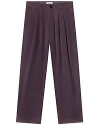 Agolde - Slater Pleated-Detail Trousers - Lyst