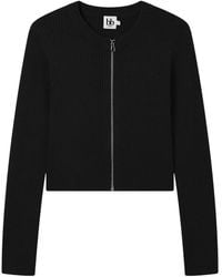B+ AB - Ribbed-Knit Cardigan - Lyst