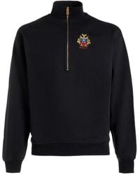 Bally - Felpa Con Mezza Zip - Lyst