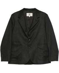 Barena - Pinstripe-Pattern Notched-Lapels Jacket - Lyst