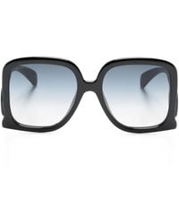 Gucci - Interlocking-G Oversize-Frame Sunglasses - Lyst