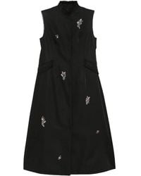 Shiatzy Chen - Scape-Of-Curve Embroidered Coat - Lyst