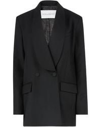 Nina Ricci - Wool Gabardine Double-Breasted Blazer - Lyst