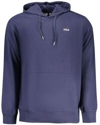 Fila - Logo-Patch Hoodie - Lyst